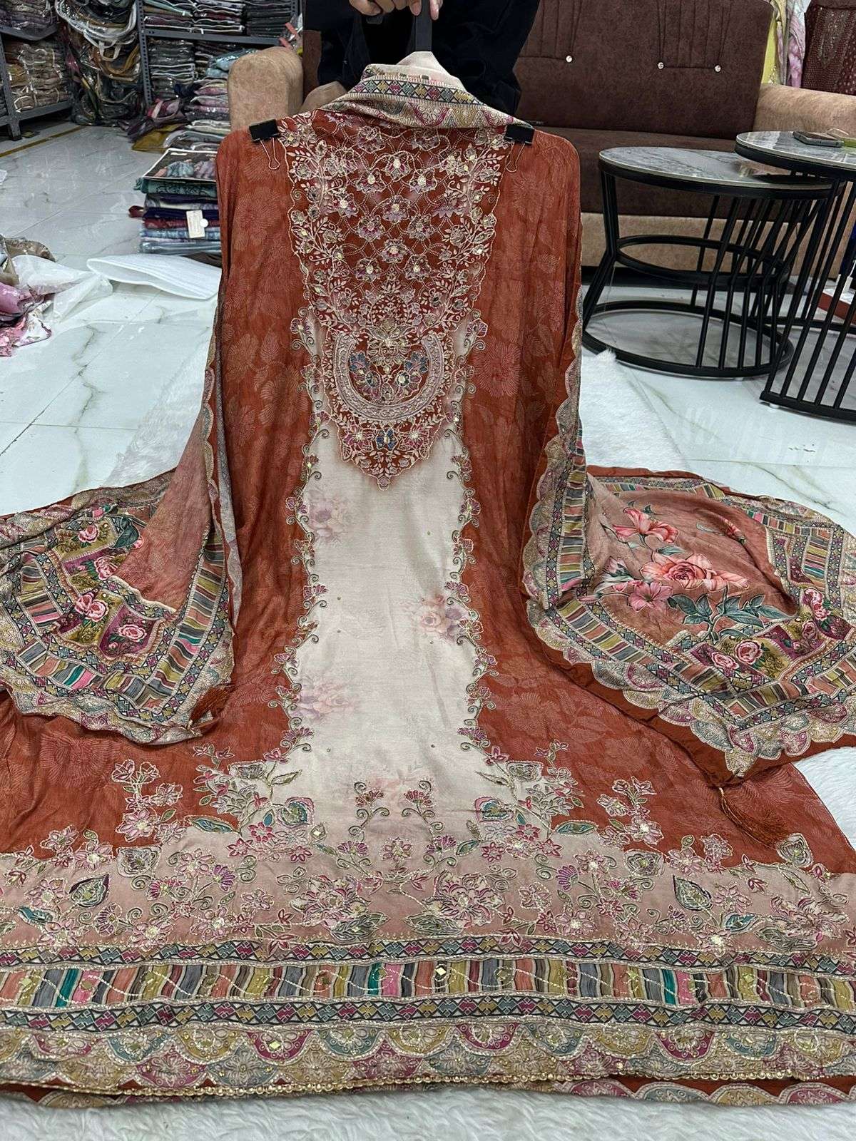 Falah Premium Maslin Collection Code - 26080 By Falah Designer Suits